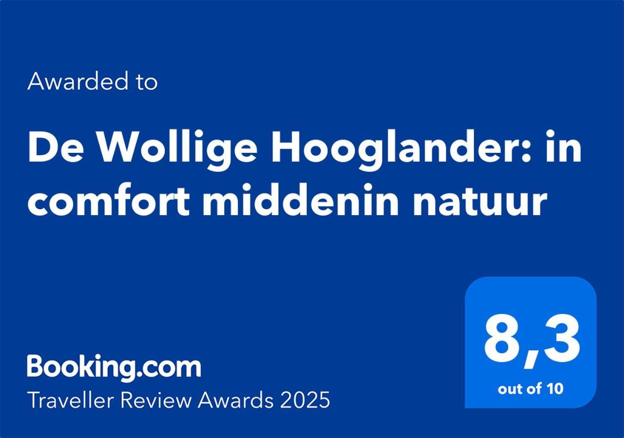 De Wollige Hooglander: In Comfort Middenin Natuur Otterlo Exterior foto